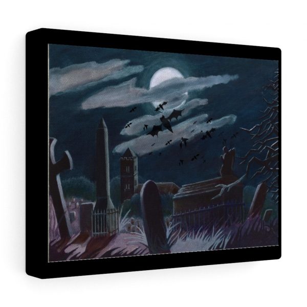 Graveyard at Night,  Canvas Gallery Wraps