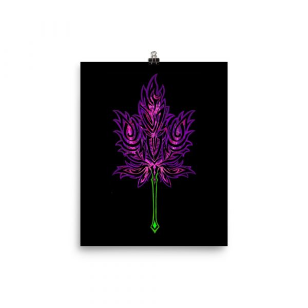 Purple Leaf, Poster