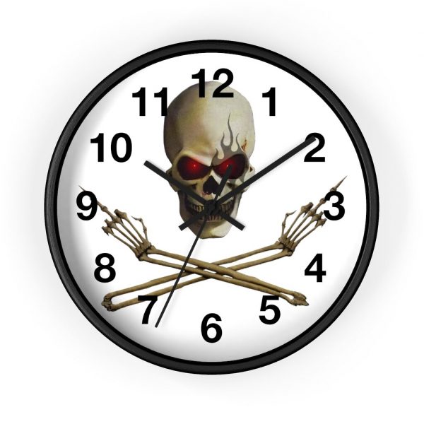 Skull and Crossed Arm, Wall clock