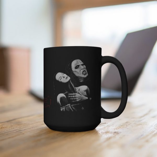 Vampire, Black Mug 15oz