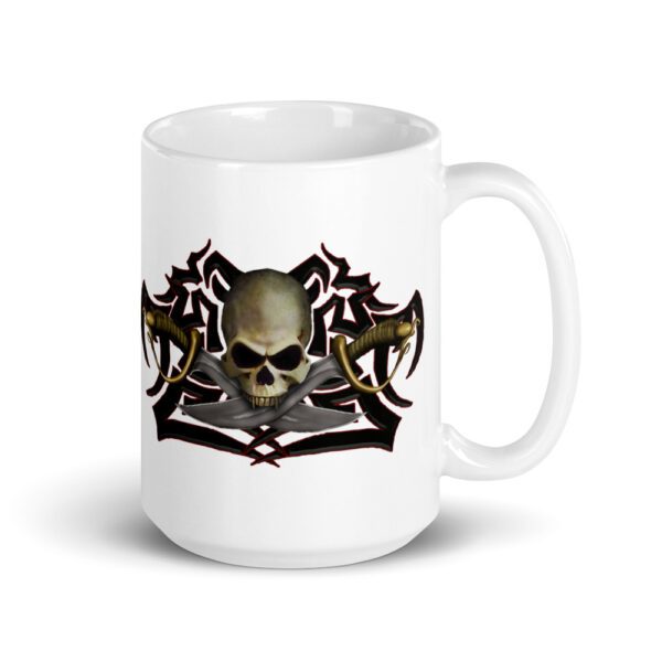 Skull and Cutlass, Mug