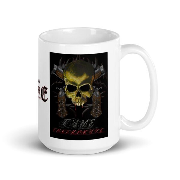 Blunderbuss and Skull, Mug