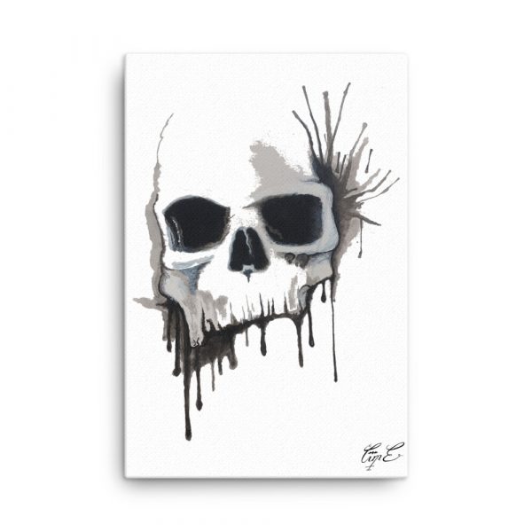 Skull Splatter, Canvas