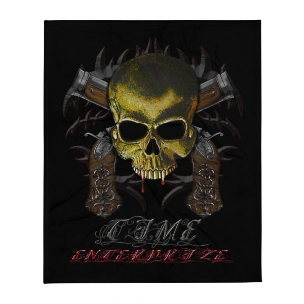 Blunderbuss and Skull, Throw Blanket