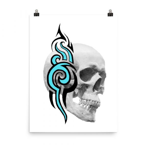 Skull pattern, Poster